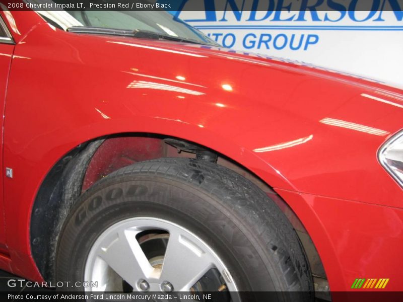 Precision Red / Ebony Black 2008 Chevrolet Impala LT