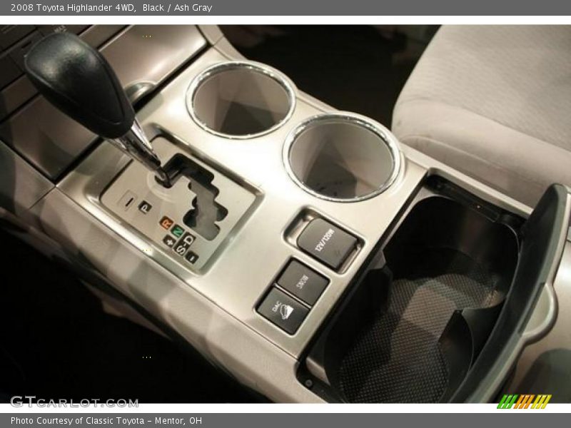 Black / Ash Gray 2008 Toyota Highlander 4WD