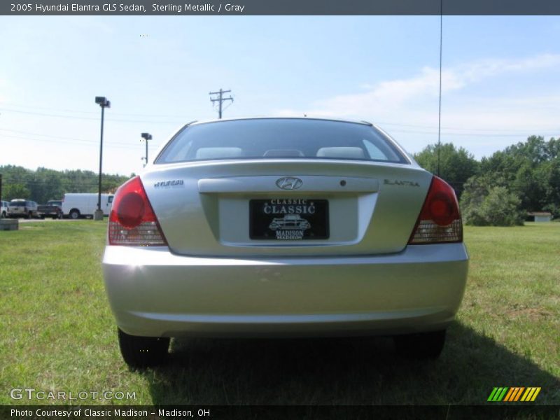 Sterling Metallic / Gray 2005 Hyundai Elantra GLS Sedan