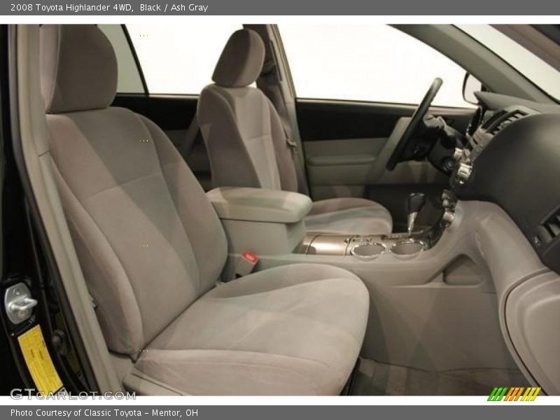 Black / Ash Gray 2008 Toyota Highlander 4WD