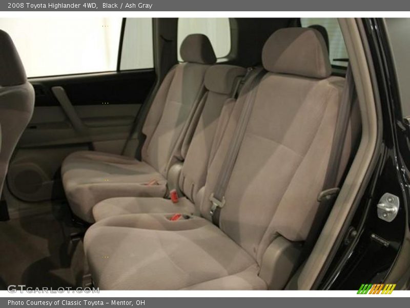 Black / Ash Gray 2008 Toyota Highlander 4WD
