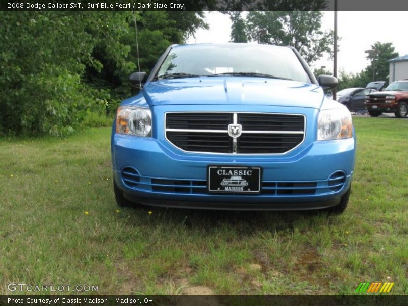 Surf Blue Pearl / Dark Slate Gray 2008 Dodge Caliber SXT