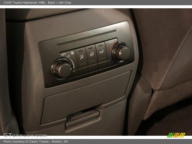 Black / Ash Gray 2008 Toyota Highlander 4WD