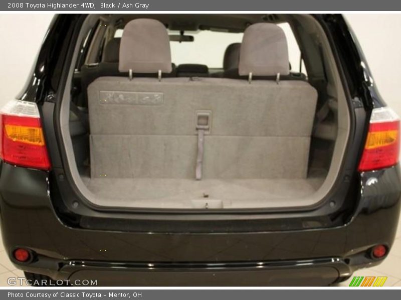 Black / Ash Gray 2008 Toyota Highlander 4WD