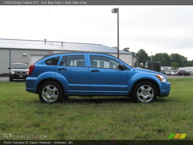 Surf Blue Pearl / Dark Slate Gray 2008 Dodge Caliber SXT
