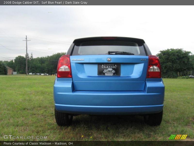 Surf Blue Pearl / Dark Slate Gray 2008 Dodge Caliber SXT