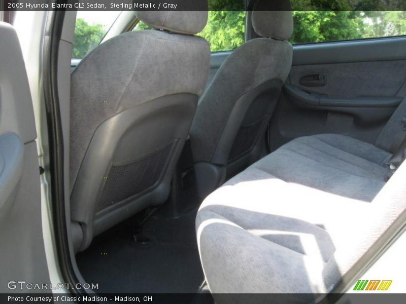 Sterling Metallic / Gray 2005 Hyundai Elantra GLS Sedan