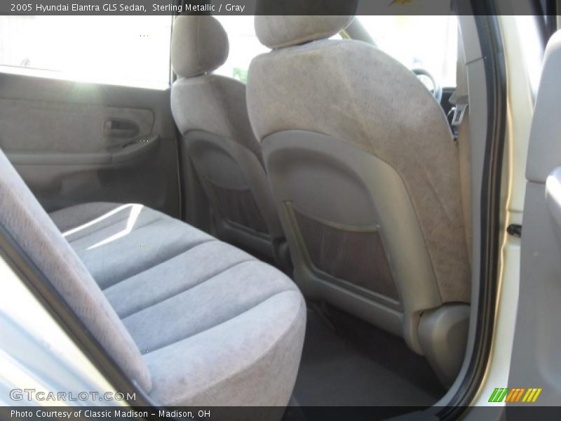 Sterling Metallic / Gray 2005 Hyundai Elantra GLS Sedan