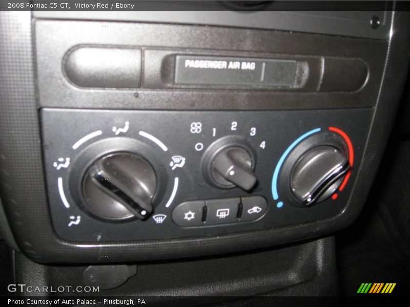 Victory Red / Ebony 2008 Pontiac G5 GT