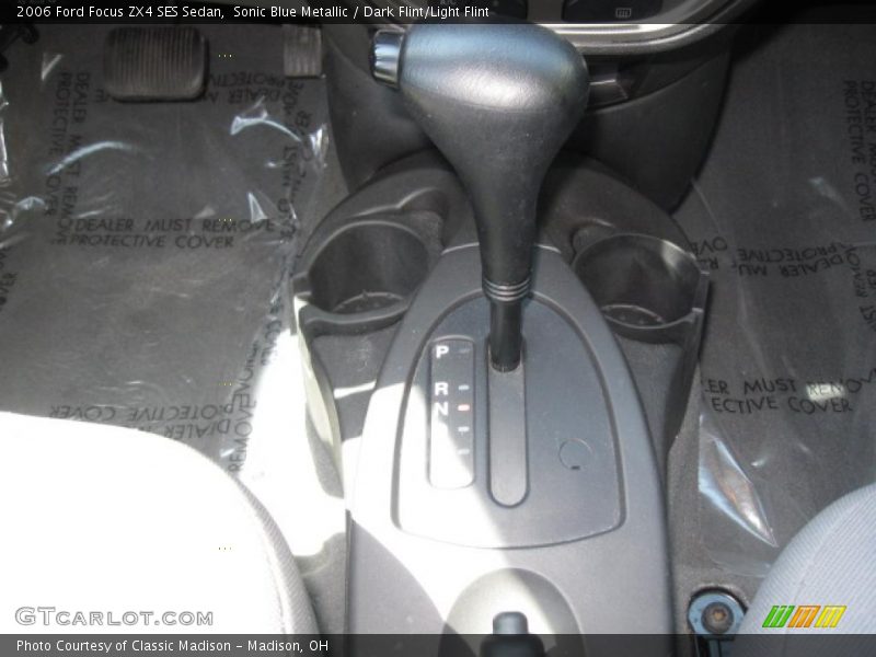 Sonic Blue Metallic / Dark Flint/Light Flint 2006 Ford Focus ZX4 SES Sedan