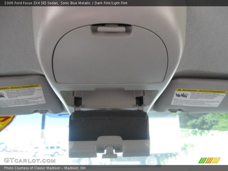 Sonic Blue Metallic / Dark Flint/Light Flint 2006 Ford Focus ZX4 SES Sedan