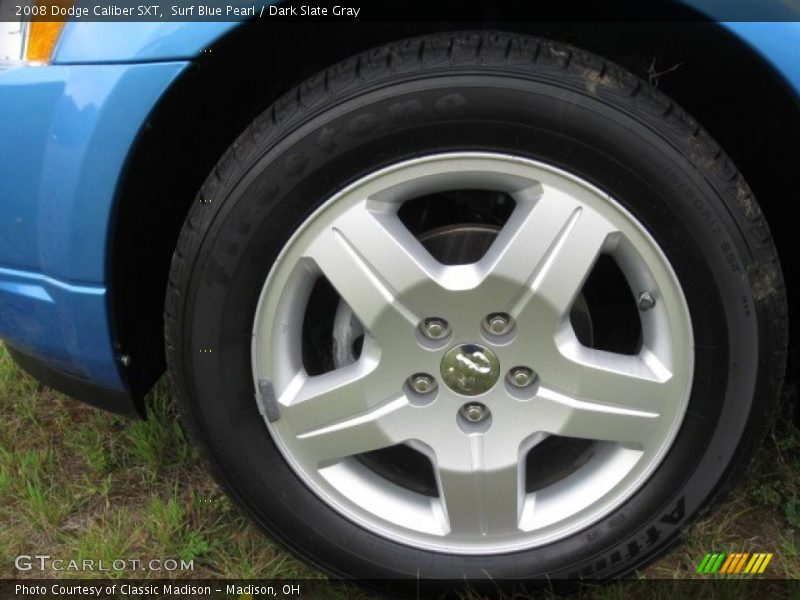 Surf Blue Pearl / Dark Slate Gray 2008 Dodge Caliber SXT