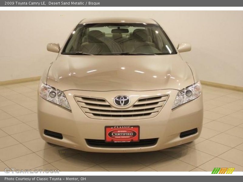 Desert Sand Metallic / Bisque 2009 Toyota Camry LE
