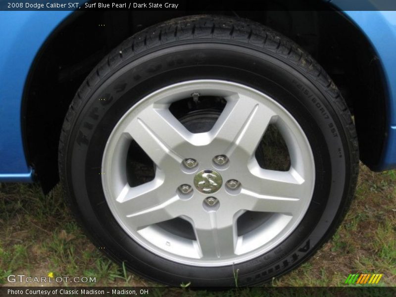 Surf Blue Pearl / Dark Slate Gray 2008 Dodge Caliber SXT