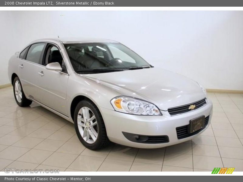 Silverstone Metallic / Ebony Black 2008 Chevrolet Impala LTZ
