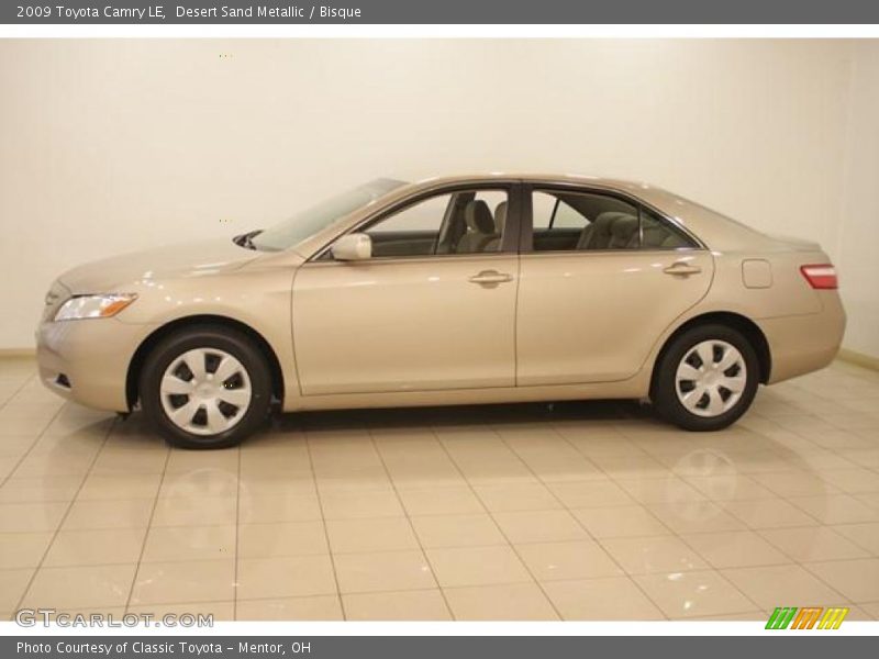 Desert Sand Metallic / Bisque 2009 Toyota Camry LE