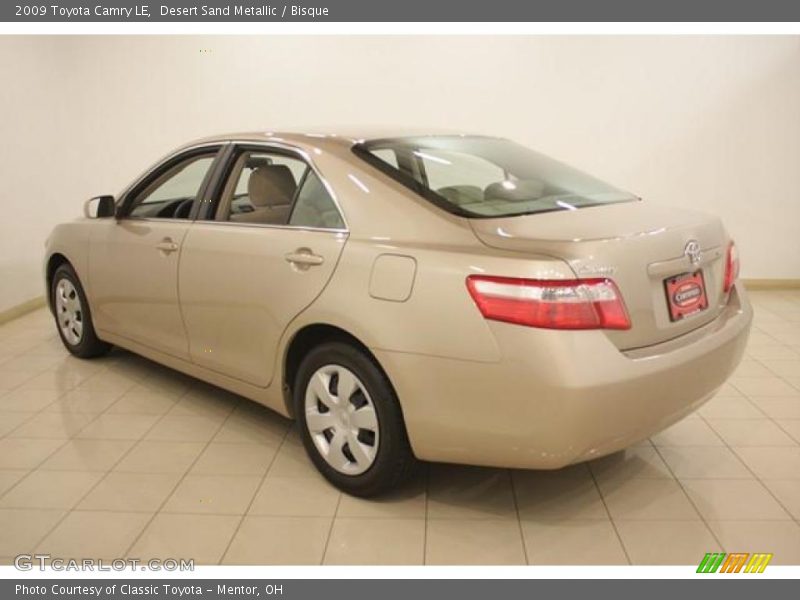 Desert Sand Metallic / Bisque 2009 Toyota Camry LE