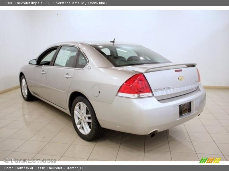 Silverstone Metallic / Ebony Black 2008 Chevrolet Impala LTZ