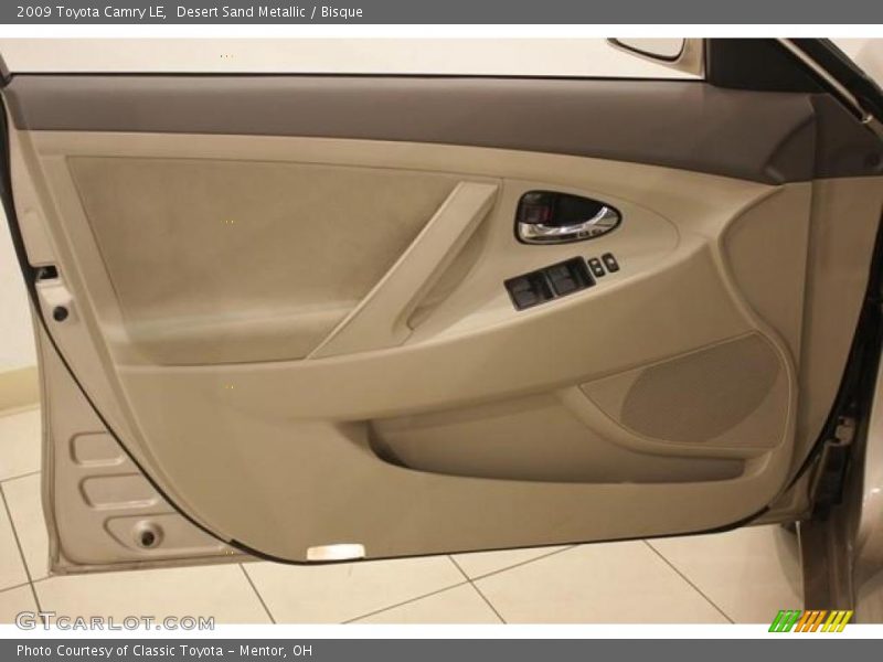 Desert Sand Metallic / Bisque 2009 Toyota Camry LE
