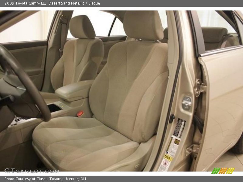 Desert Sand Metallic / Bisque 2009 Toyota Camry LE