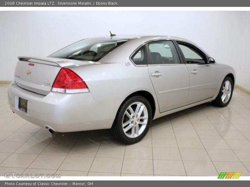 Silverstone Metallic / Ebony Black 2008 Chevrolet Impala LTZ