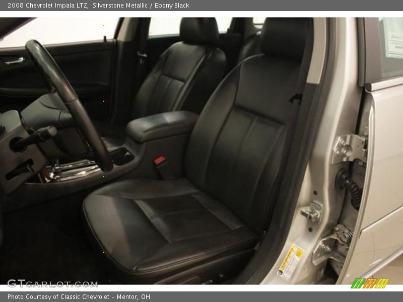 Silverstone Metallic / Ebony Black 2008 Chevrolet Impala LTZ