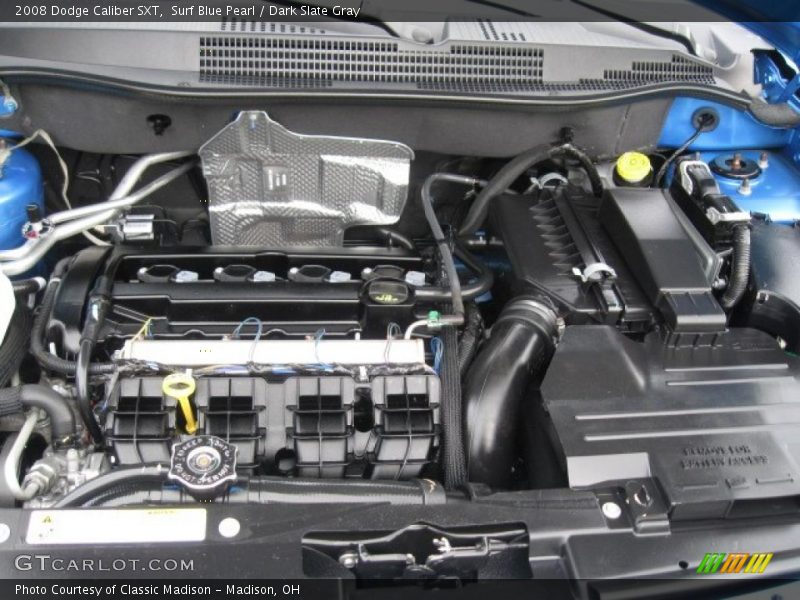 Surf Blue Pearl / Dark Slate Gray 2008 Dodge Caliber SXT