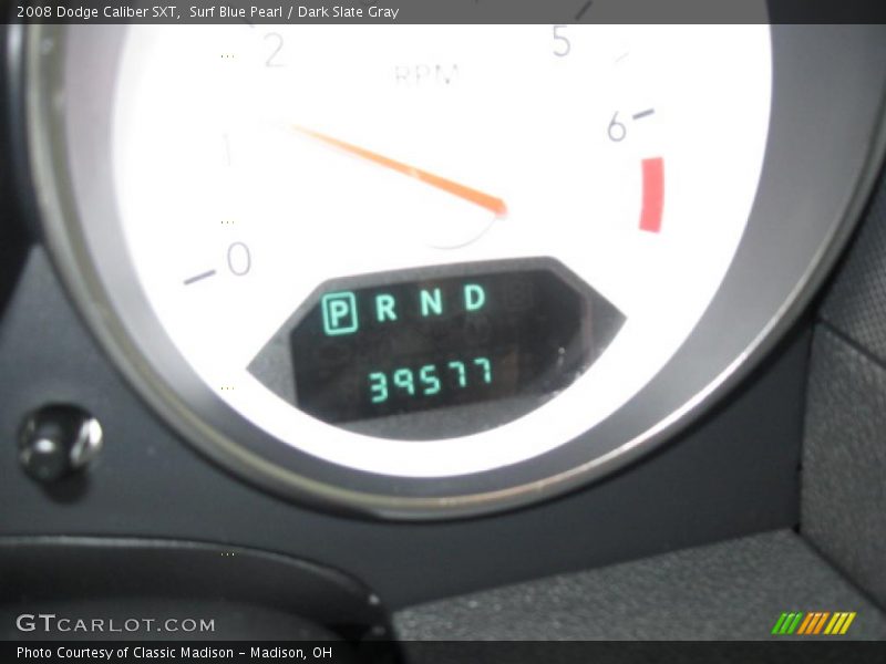 Surf Blue Pearl / Dark Slate Gray 2008 Dodge Caliber SXT
