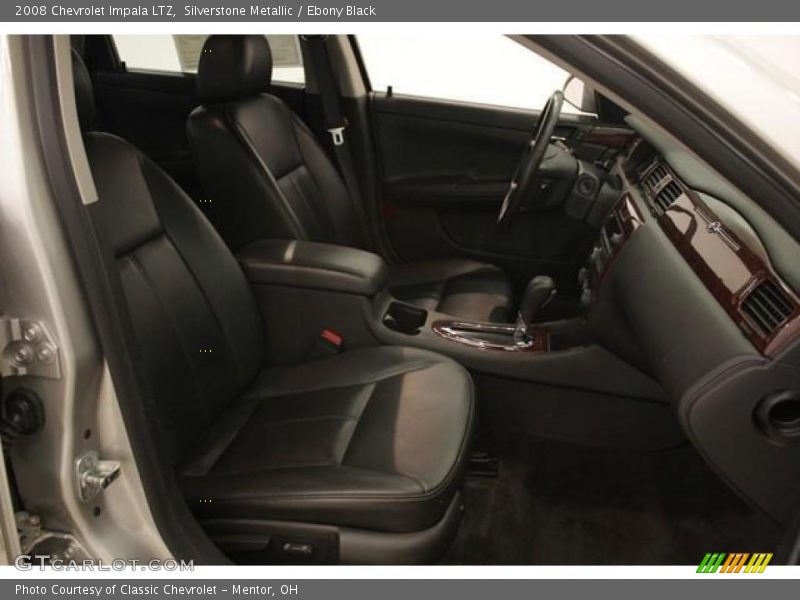 Silverstone Metallic / Ebony Black 2008 Chevrolet Impala LTZ