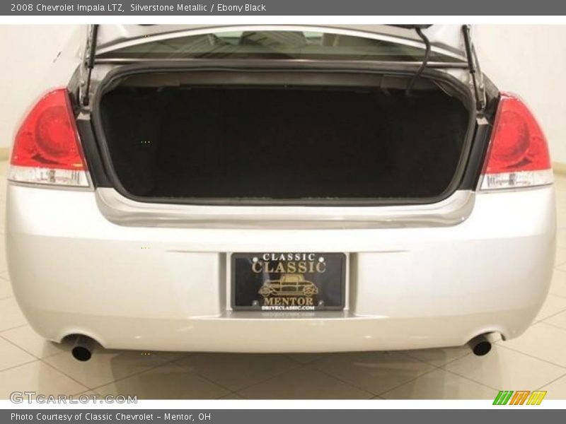 Silverstone Metallic / Ebony Black 2008 Chevrolet Impala LTZ