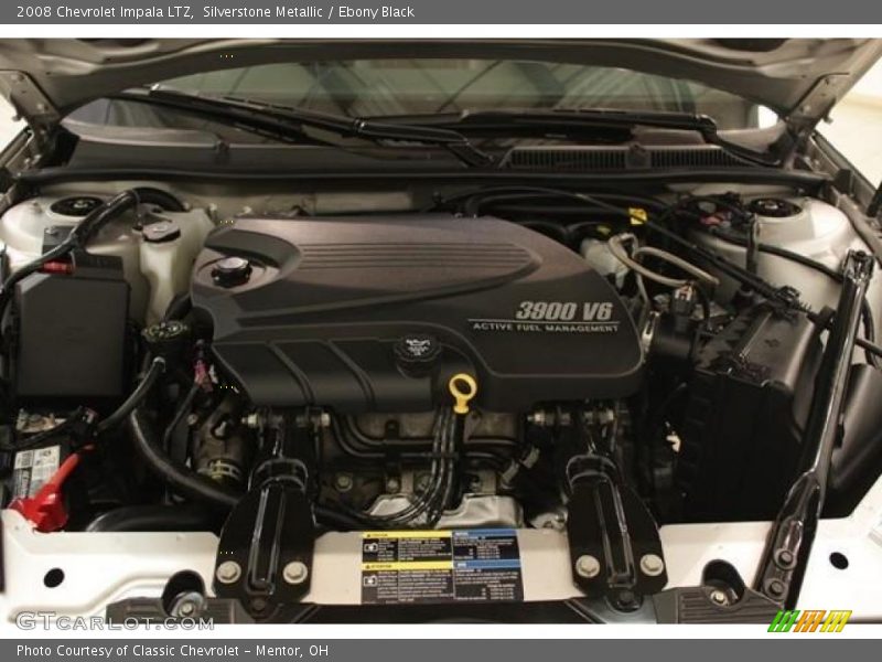 Silverstone Metallic / Ebony Black 2008 Chevrolet Impala LTZ