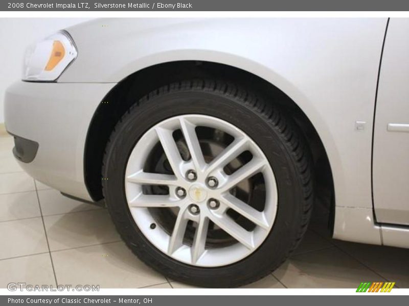 Silverstone Metallic / Ebony Black 2008 Chevrolet Impala LTZ