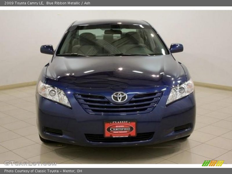 Blue Ribbon Metallic / Ash 2009 Toyota Camry LE