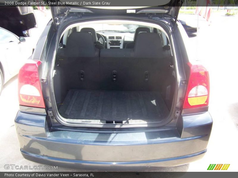 Steel Blue Metallic / Dark Slate Gray 2008 Dodge Caliber SE