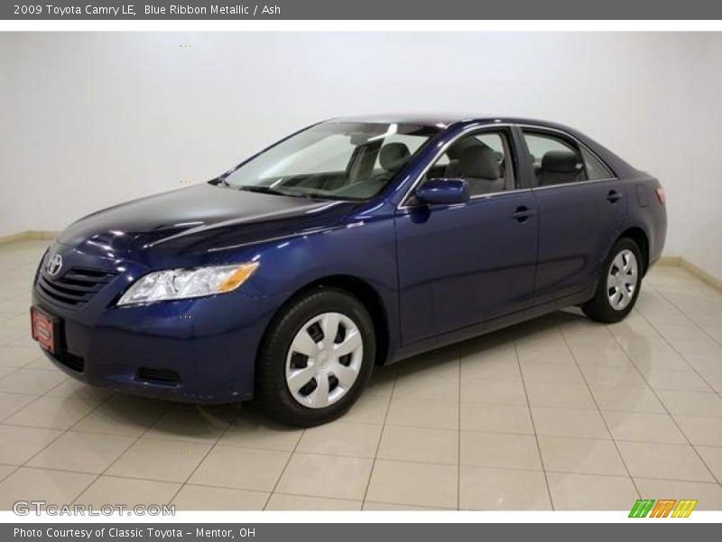 Blue Ribbon Metallic / Ash 2009 Toyota Camry LE