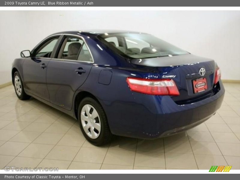 Blue Ribbon Metallic / Ash 2009 Toyota Camry LE