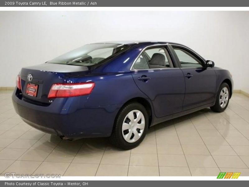Blue Ribbon Metallic / Ash 2009 Toyota Camry LE