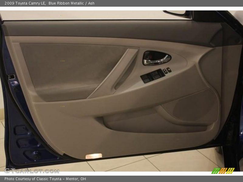 Blue Ribbon Metallic / Ash 2009 Toyota Camry LE