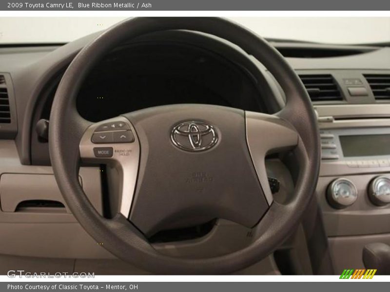 Blue Ribbon Metallic / Ash 2009 Toyota Camry LE