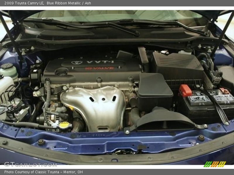 Blue Ribbon Metallic / Ash 2009 Toyota Camry LE