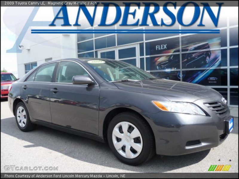 Magnetic Gray Metallic / Ash 2009 Toyota Camry LE