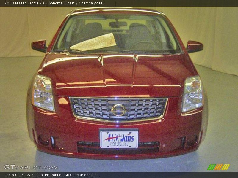 Sonoma Sunset / Charcoal/Steel 2008 Nissan Sentra 2.0