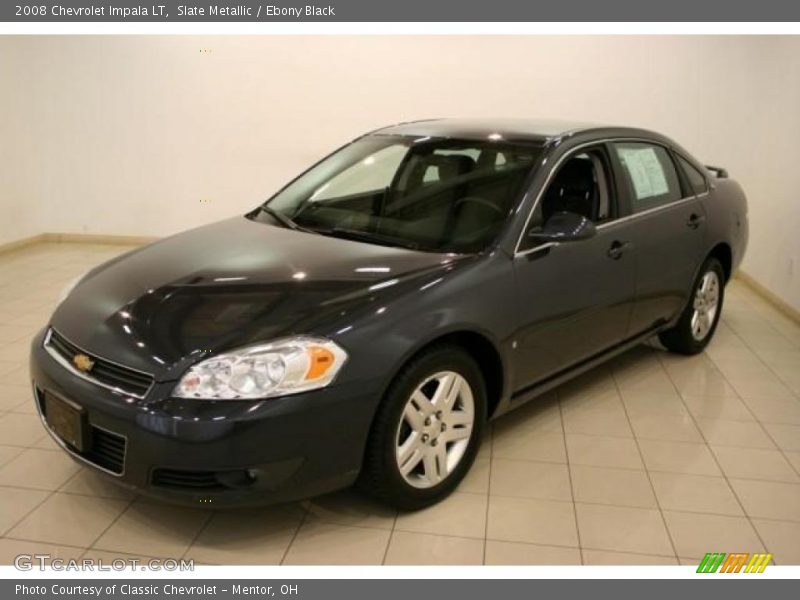 Slate Metallic / Ebony Black 2008 Chevrolet Impala LT