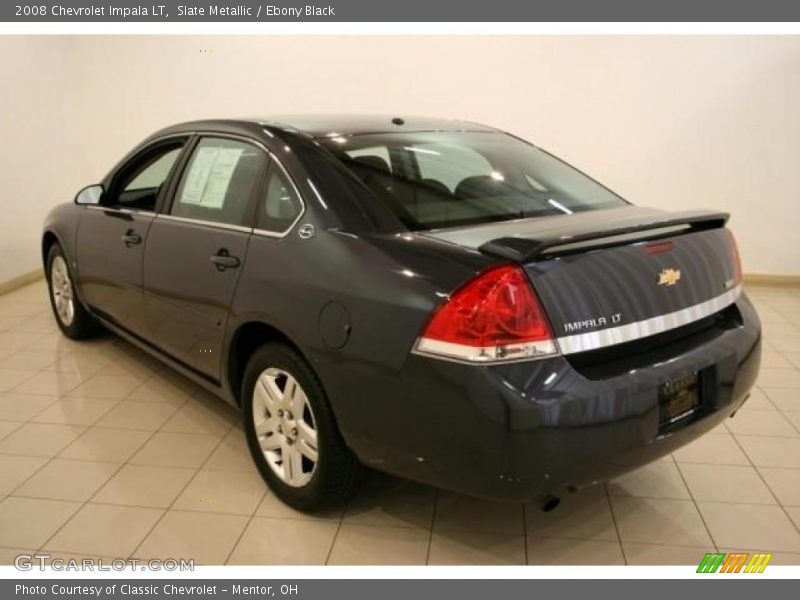 Slate Metallic / Ebony Black 2008 Chevrolet Impala LT