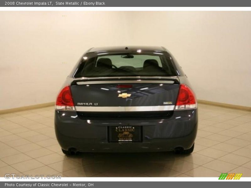 Slate Metallic / Ebony Black 2008 Chevrolet Impala LT