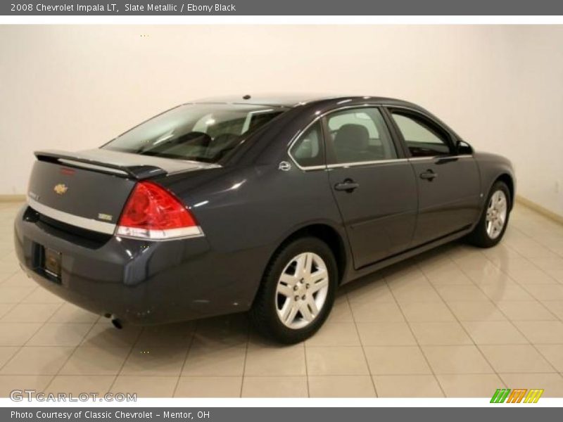 Slate Metallic / Ebony Black 2008 Chevrolet Impala LT