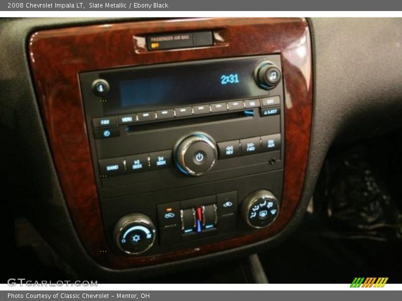 Slate Metallic / Ebony Black 2008 Chevrolet Impala LT