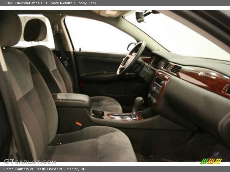 Slate Metallic / Ebony Black 2008 Chevrolet Impala LT