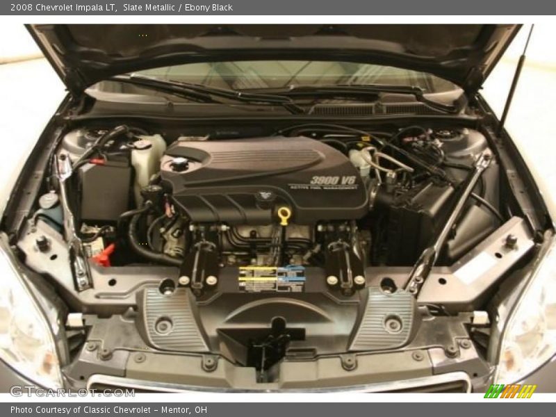 Slate Metallic / Ebony Black 2008 Chevrolet Impala LT