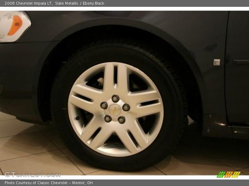 Slate Metallic / Ebony Black 2008 Chevrolet Impala LT